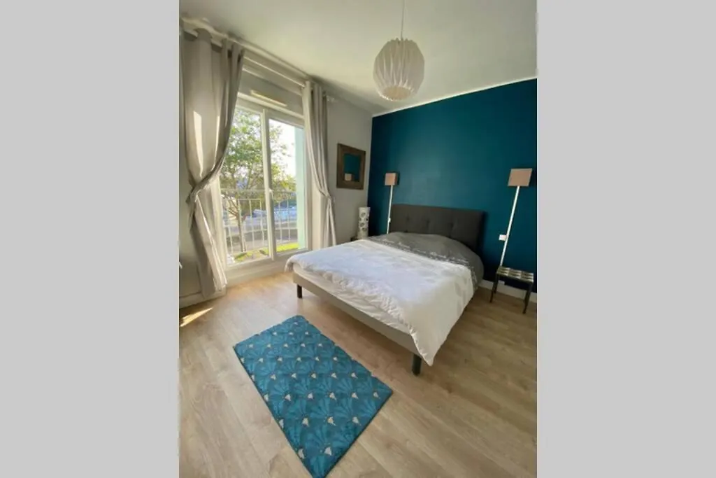 Milin : Appt 2 Ch Vue Sur Mer, Lumineux - Centre-Ville, Proche Facs, Telepherique Et Arsenal. Brest Apartment